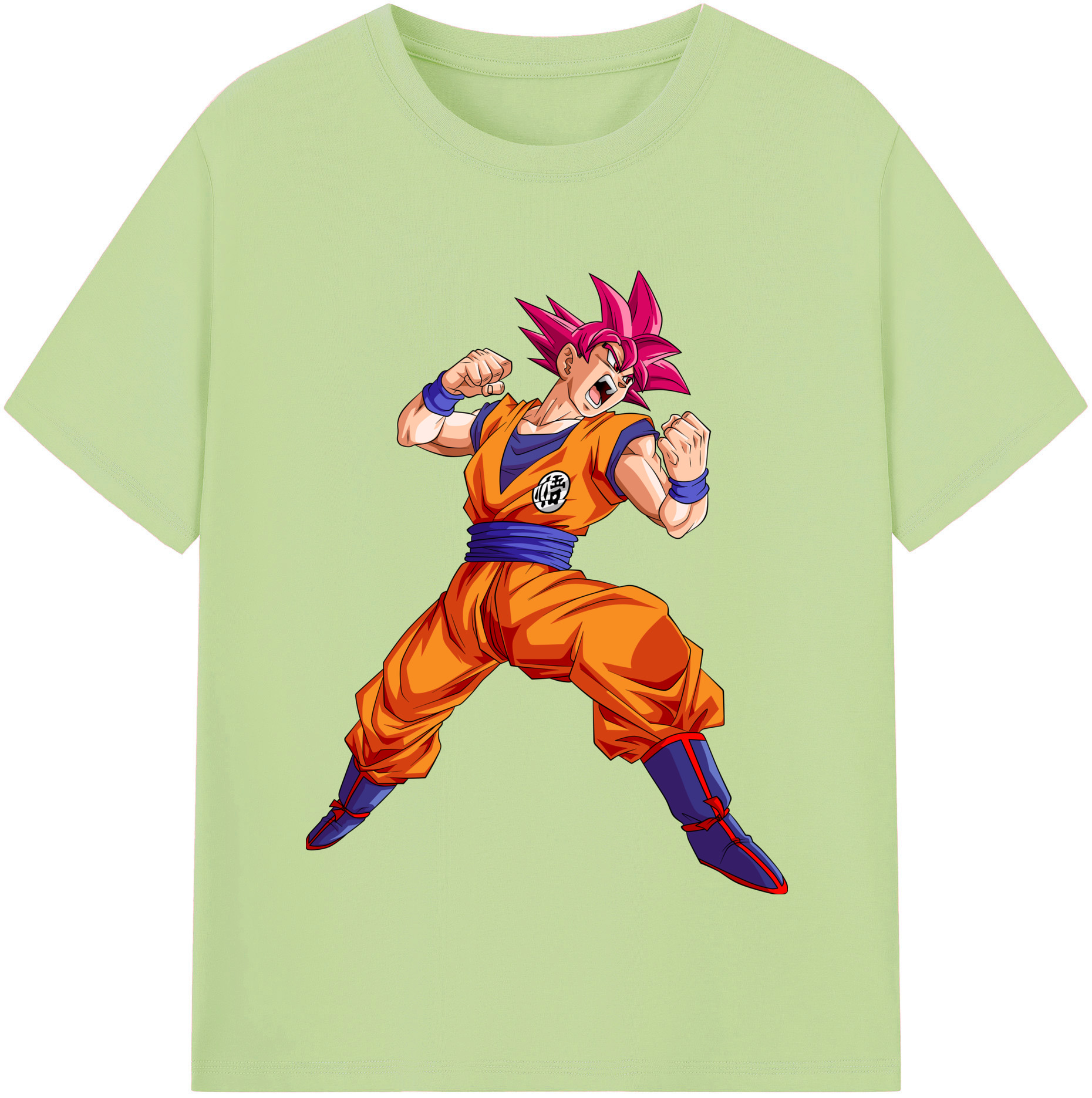（画像用） ドラゴンボール 孫悟空（そん ごくう）Son Goku カカロット DRAGON BALL Kakarotto 綿100％半袖Tシャツ（フロントプリント）